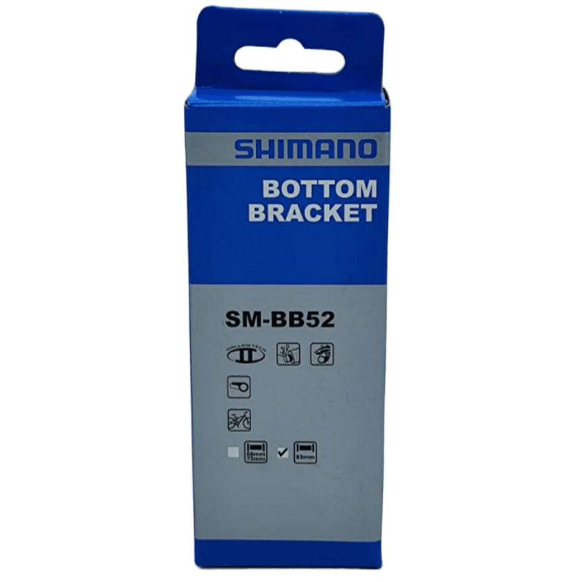 Caja de pedalier roscada Shimano SM-BB52 Hollowtech II - 83mm BSA