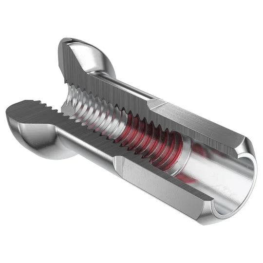 DT SWISS Cabecilla STANDARD PRO LOCK - Latón 2.0mm - Negro (1 Pieza)