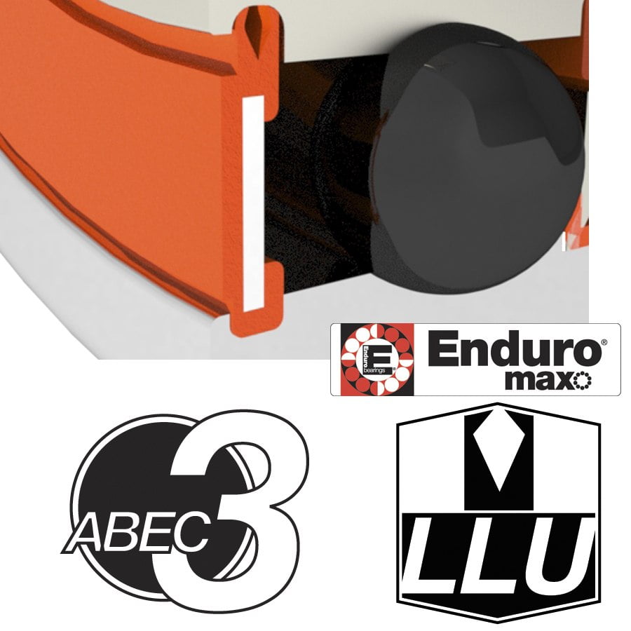 ENDURO BEARINGS Rodamiento suspensión 6900 LLU MAX - ABEC 3 - 10x22x6mm