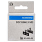 SHIMANO Pastillas de Freno Disco K05S-RX RESINA - XTR / Carretera