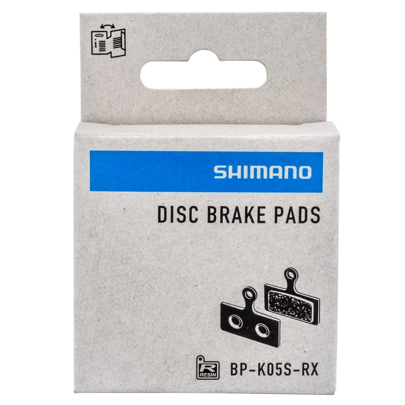 SHIMANO Pastillas de Freno Disco K05S-RX RESINA - XTR / Carretera
