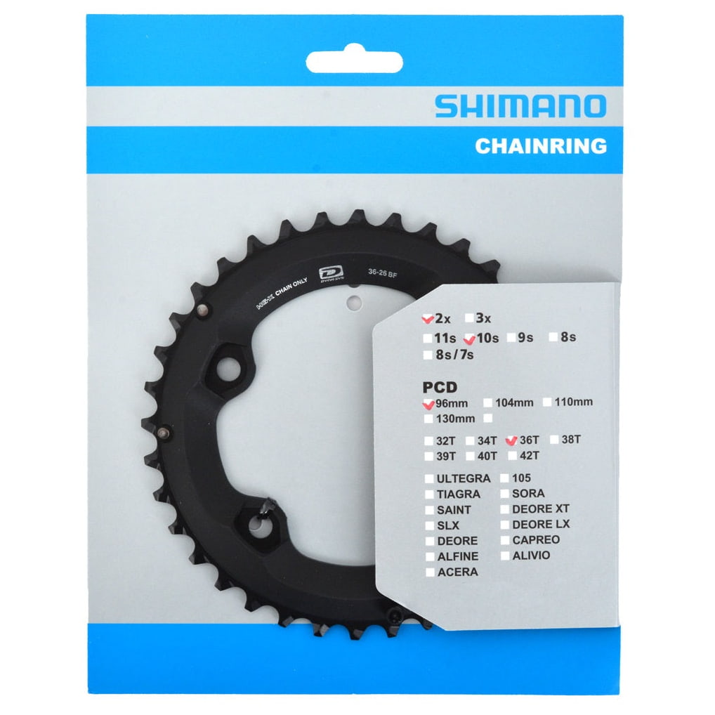 SHIMANO Plato FC-M6000 64 BCD - 36/26T