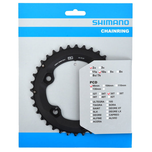SHIMANO Plato FC-M6000 64 BCD - 36/26T