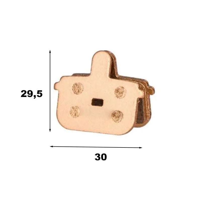 SUNIIK Pastillas de freno para SmartGyro K2- semimetálicas