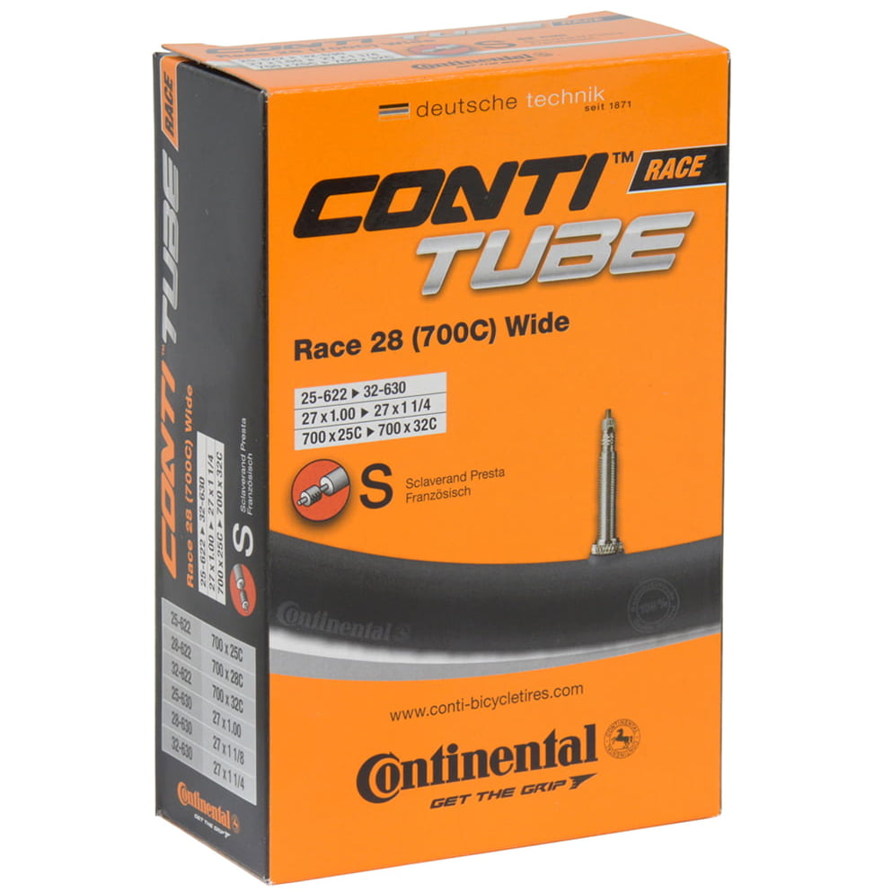 Continental Cámara de Aire - Race - 28" (700x25/32c) Wide - Presta 60mm