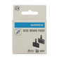SHIMANO Pastillas de Freno Disco B05S-RX RESINA
