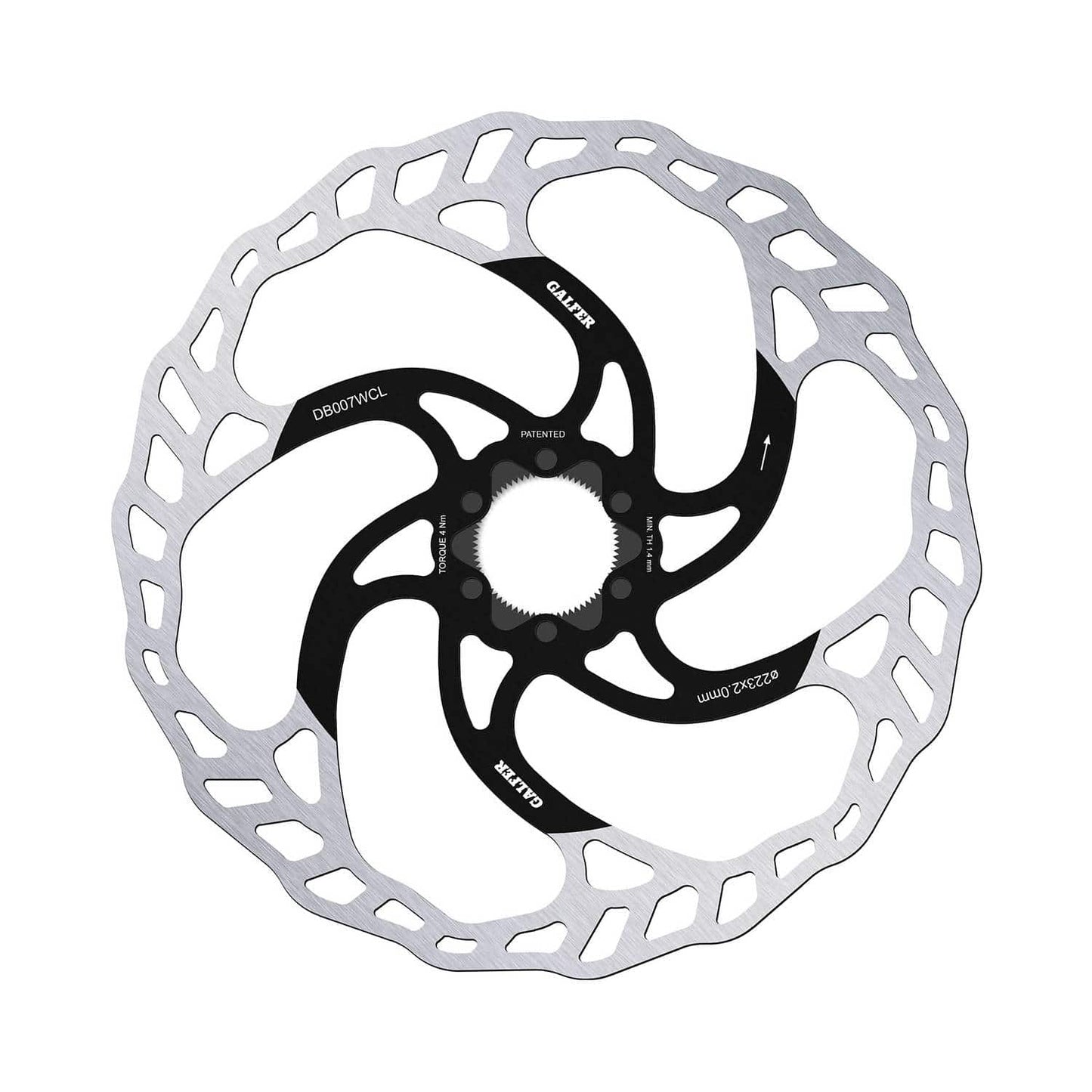 GALFER DISCO DE FRENO 2.0MM - Centerlock