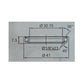 Rodamiento FSA TH-873/DJ  1-1/8 - MR040 30,15x41x7,3mm - 36º/45º