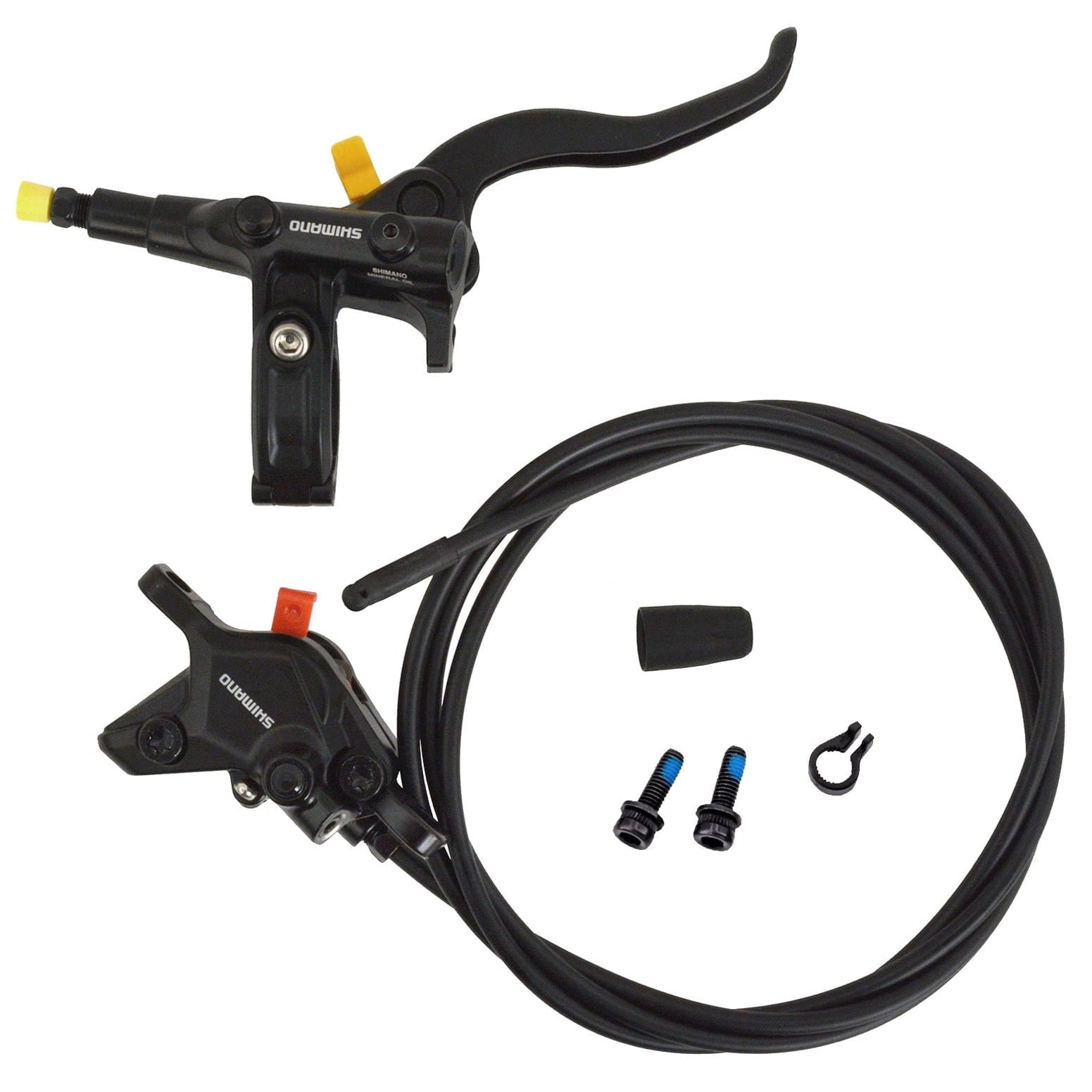 SHIMANO Freno de Disco DEORE BL-M4100 + BR-MT410 (trasero)