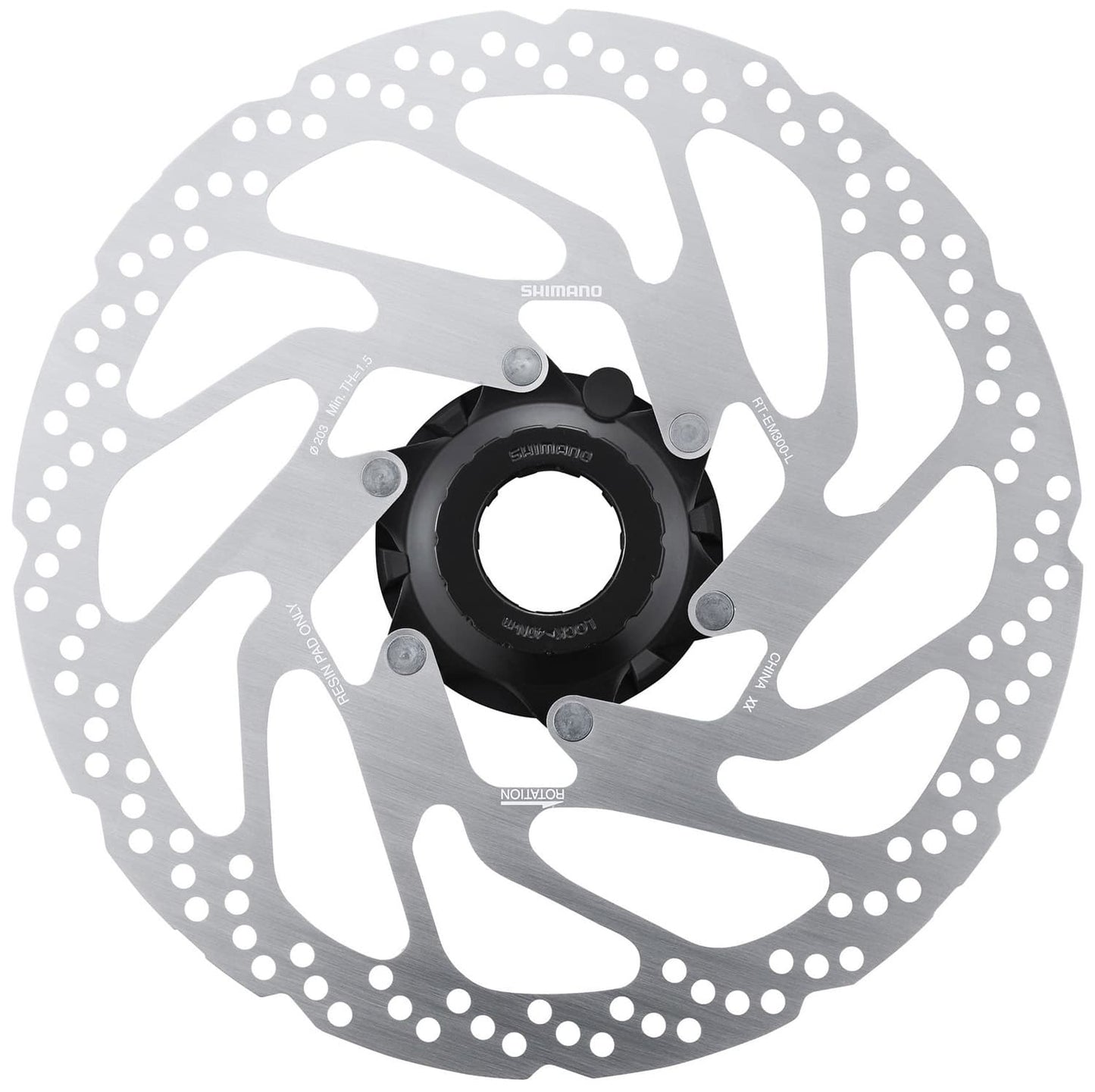 SHIMANO RT-EM300 Disco de Freno - Centerlock - Imán incluido