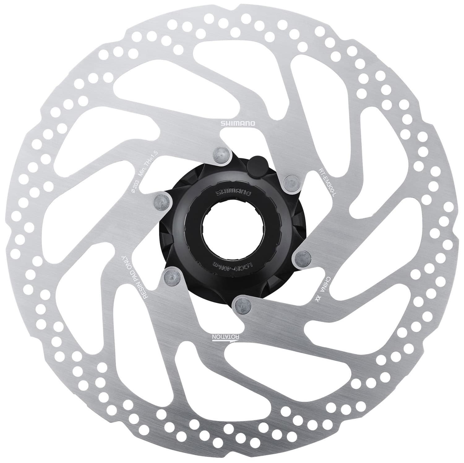 SHIMANO RT-EM300 Disco de Freno - Centerlock - Imán incluido