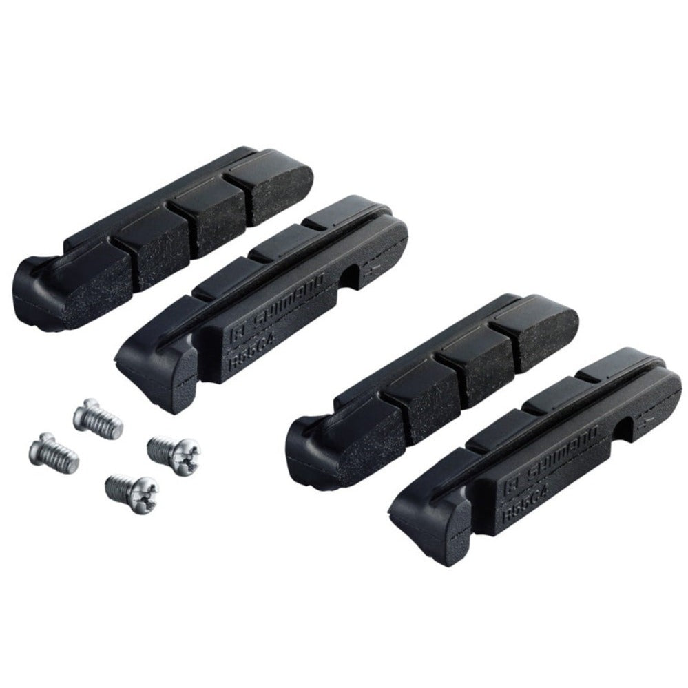 SHIMANO Zapata de Freno R55C4 Carbono ( 2 pares )