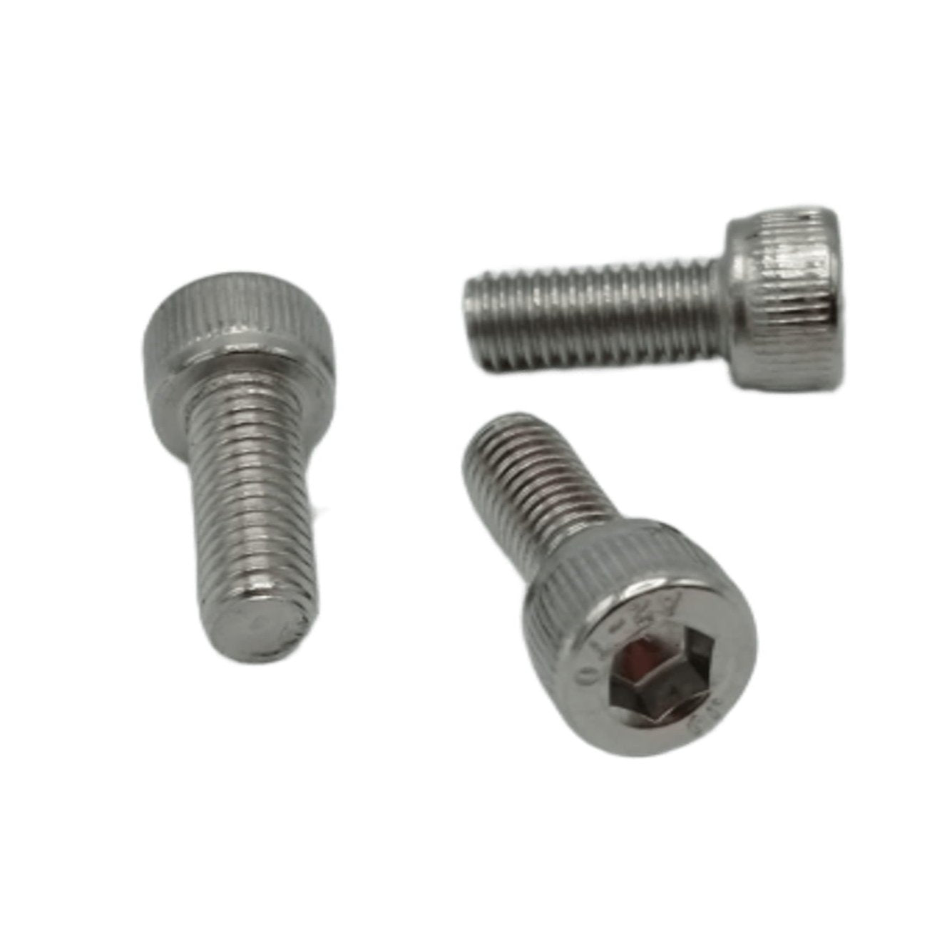 Tornillo de cabeza hexagonal M4X12/20mm - Acero INOX - 1 Unidad