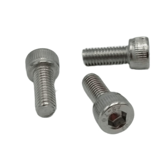 Tornillo de cabeza hexagonal M4X12/20mm - Acero INOX - 1 Unidad